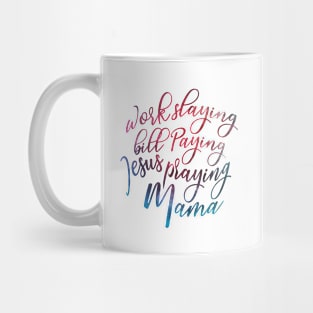 Jesus Praying Mom Mug